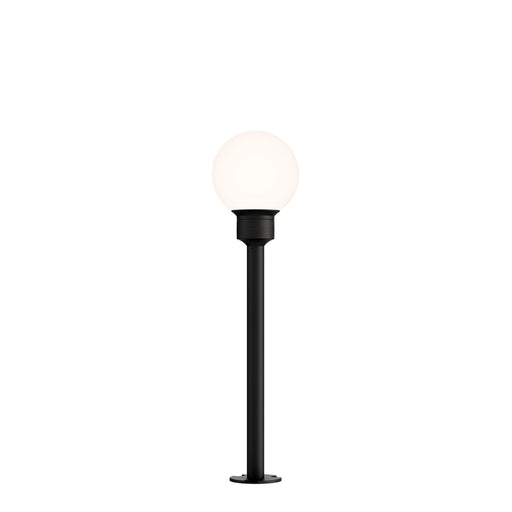 Alumilux Bollard Globe Light in Black