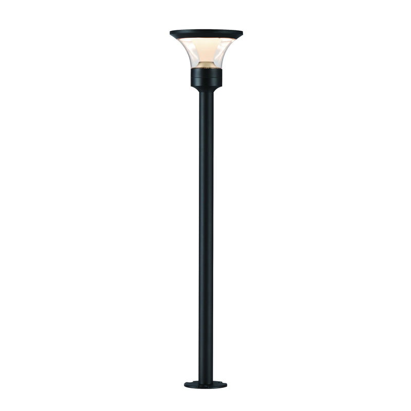 Alumilux Bollard Fountainhead Light in Black