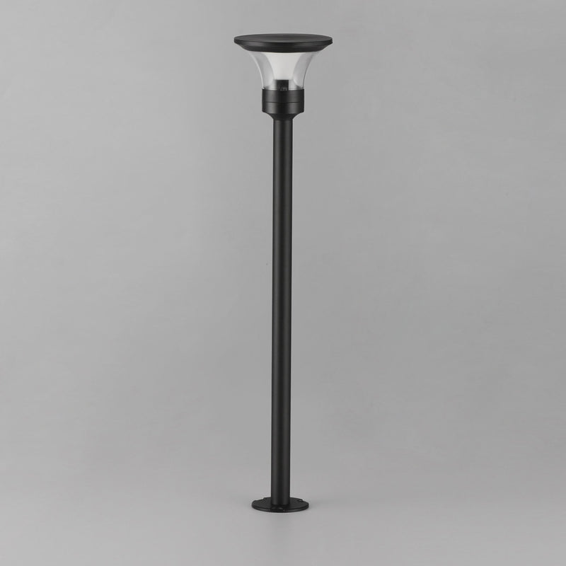 Alumilux Bollard Fountainhead Light in Black