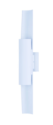Alumilux Runway 2-Light LED Outdoor Wall Sconce in White