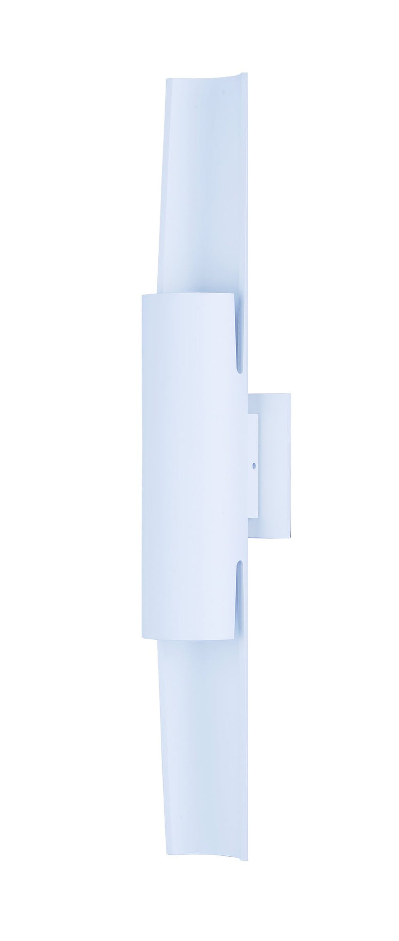 Alumilux Runway 2-Light LED Outdoor Wall Sconce in White