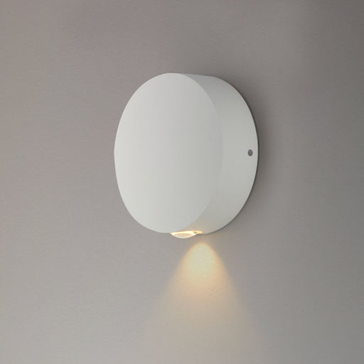 Alumilux Glint LED Outdoor Wall Sconce in White