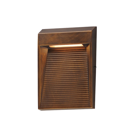 Steppes 6.75" LED Outdoor Wall Sconce in Antique Bronze