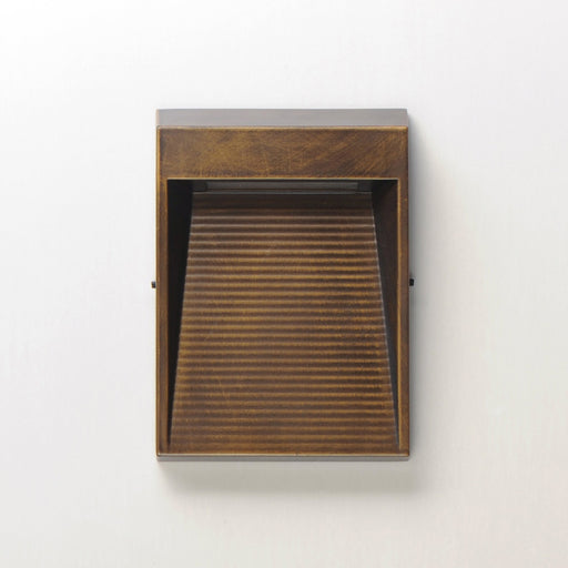 Steppes 6.75" LED Outdoor Wall Sconce in Antique Bronze