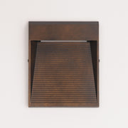 Steppes 9.5" LED Outdoor Wall Sconce in Antique Bronze