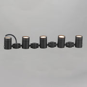 Tree Hugger 5-Light Tree Spot Light in Black
