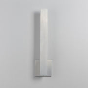 Alumilux Line 5CCT 18" LED Outdoor Wall Sconce in Satin Aluminum