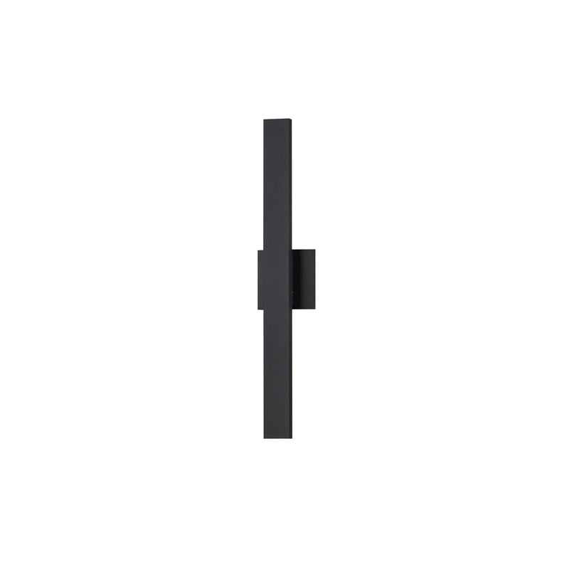 Alumilux Line 5CCT 24" LED Outdoor Wall Sconce in Black