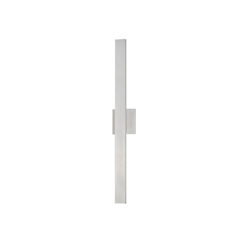 Alumilux Line 5CCT 30" LED Outdoor Wall Sconce in Satin Aluminum