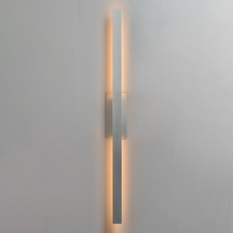 Alumilux Line 5CCT 51" LED Outdoor Wall Sconce in Satin Aluminum