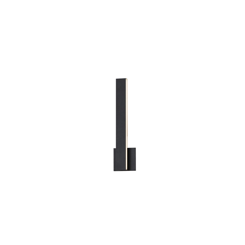 Alumilux Sideline 18" LED Outdoor Wall Sconce in Black