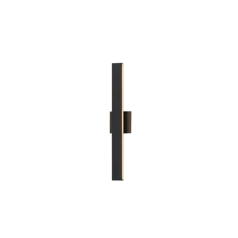 Alumilux Sideline 24" LED Outdoor Wall Sconce in Black