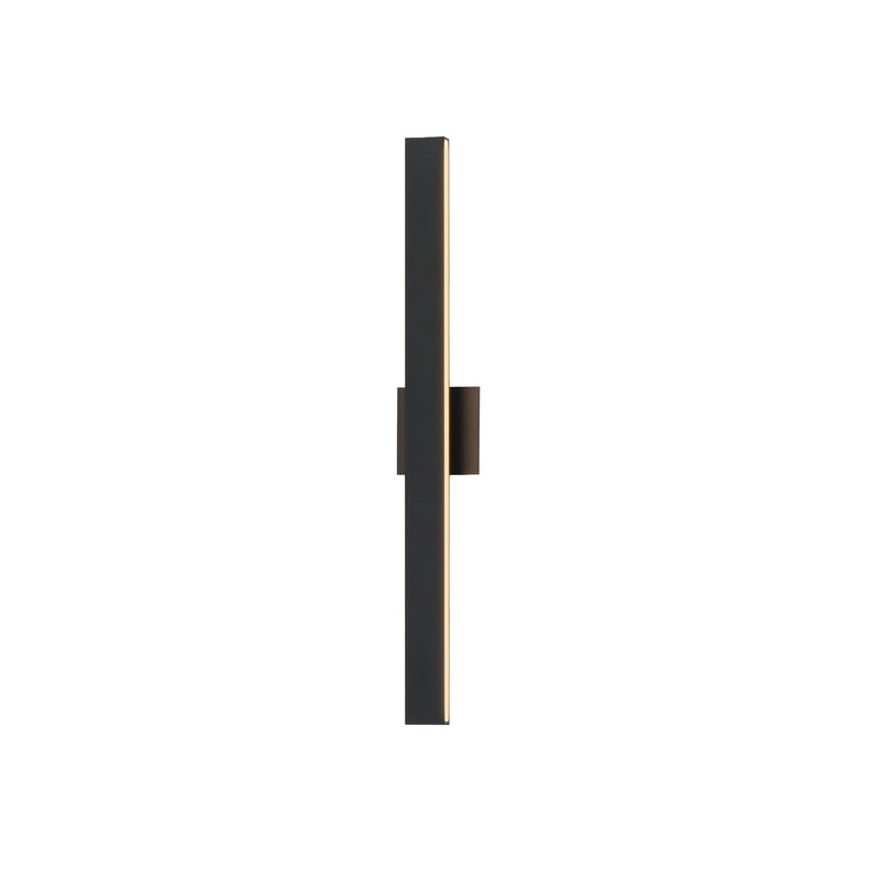 Alumilux Sideline 30" LED Outdoor Wall Sconce in Black