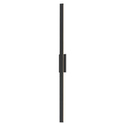 Alumilux Sideline 96" LED Outdoor Wall Sconce in Black