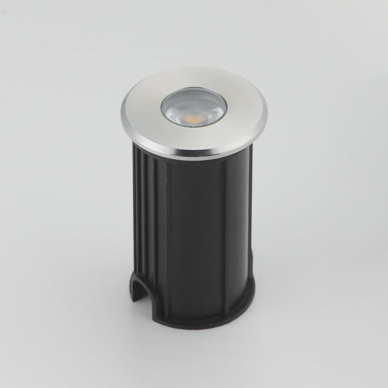 Alumilux Landscape 2" LED In-Ground Light in Brushed Aluminum