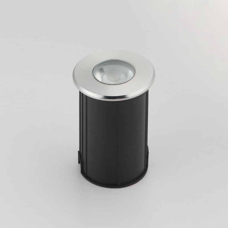 Alumilux Landscape 2.5" LED In-Ground Light in Brushed Aluminum