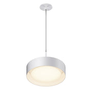 Echo 13" LED Pendant in White