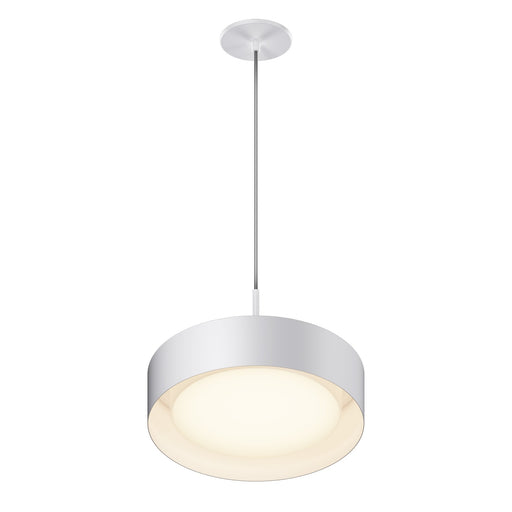 Echo 13" LED Pendant in White