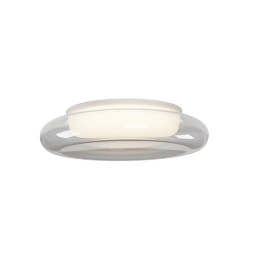 Bubble 13.75" LED Flush Mount in White