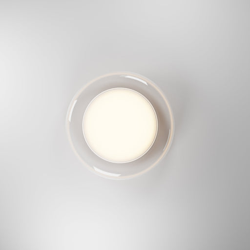Bubble 13.75" LED Flush Mount in White