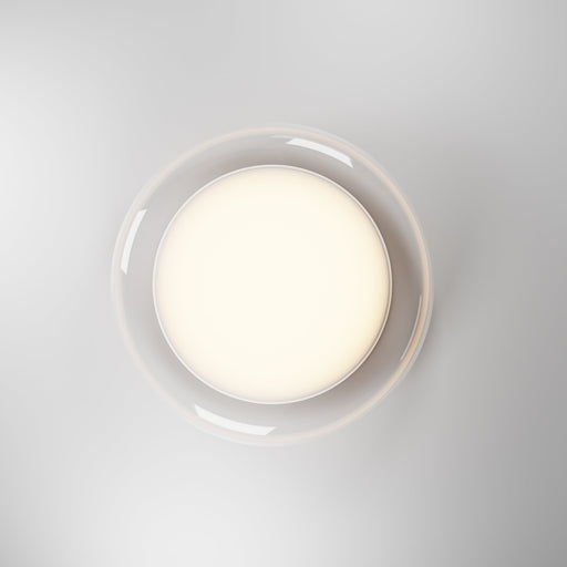 Bubble 18.5" LED Flush Mount in White