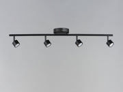 Taylor 4 Light LED Bath Vanity Light in Black