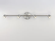 Taylor 4 Light LED Bath Vanity Light in Satin Nickel