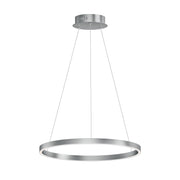 Groove 24" LED Pendant in Brushed Aluminum