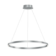 Groove 32" LED Pendant in Brushed Aluminum