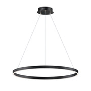 Groove 32" LED Pendant in Black