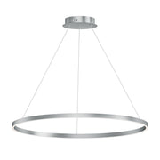 Groove 40" LED Pendant in Brushed Aluminum