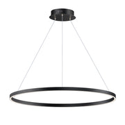 Groove 40" LED Pendant in Black
