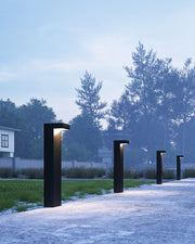 Evans 24" Bollard in Black