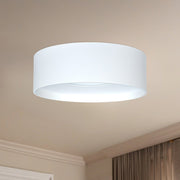 Trenton 5" Flush Mount in White