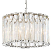 Elliot 4 Light 15.25" Pendant in Polished Nickel