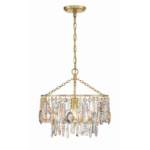 Elsa 1 Light 15" Pendant in Antique Gold