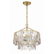Elsa 1 Light 15" Pendant in Antique Gold