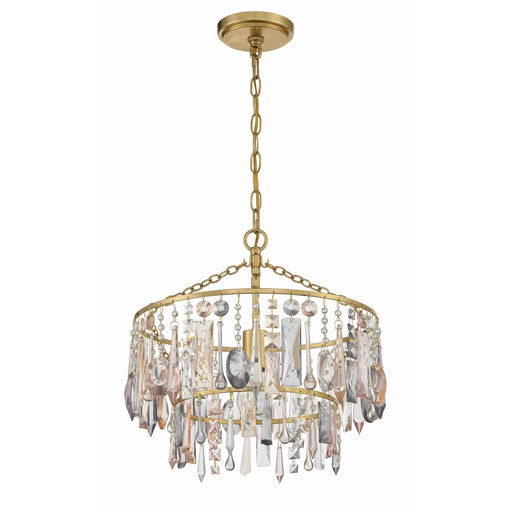 Elsa 1 Light 15" Pendant in Antique Gold