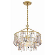 Elsa 1 Light 15" Pendant in Antique Gold