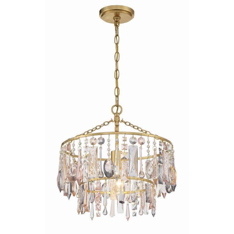 Elsa 1 Light 15" Pendant in Antique Gold