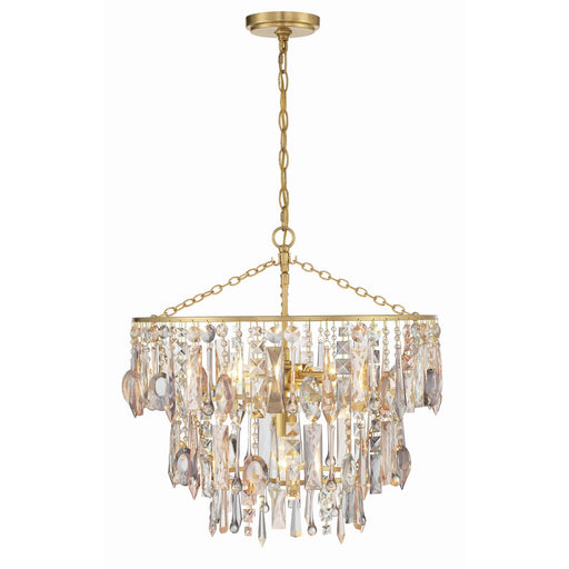 Elsa 3 Light 20" Pendant in Antique Gold