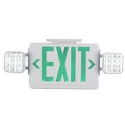 Emergency Exit Sign 20.28" LED Wall Sconce in Green / Red