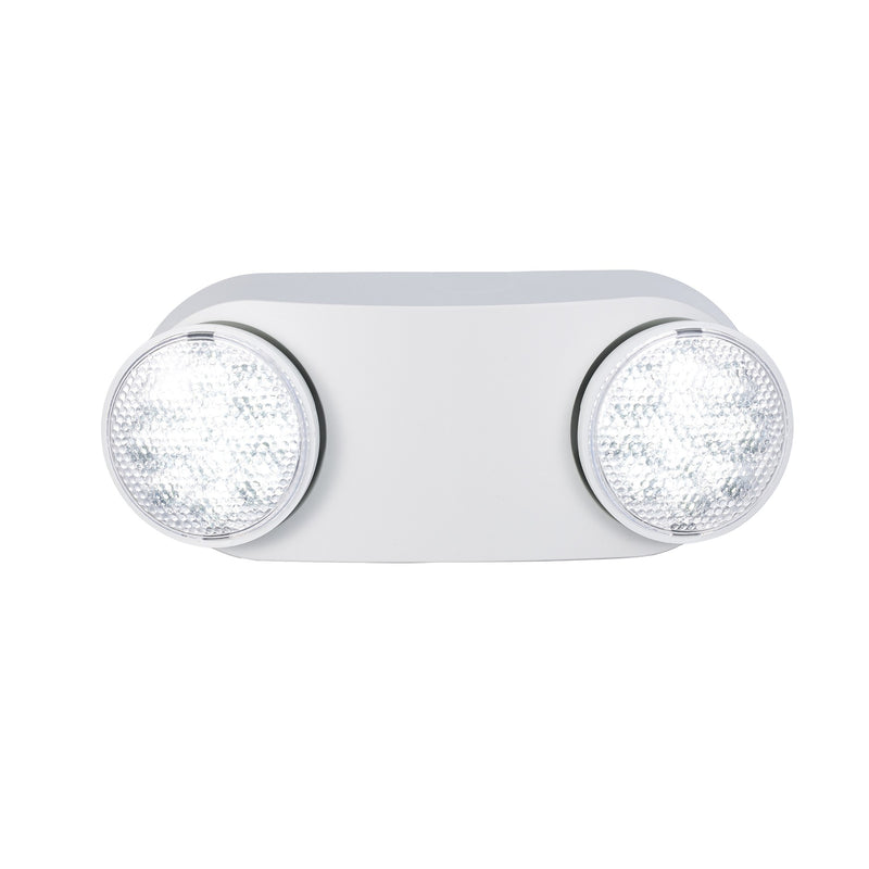 Emergency Bug Eye 9.82" LED Wall Sconce in White