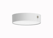 Emergency 7" LED Disk Light with Optional Battery Backup in White