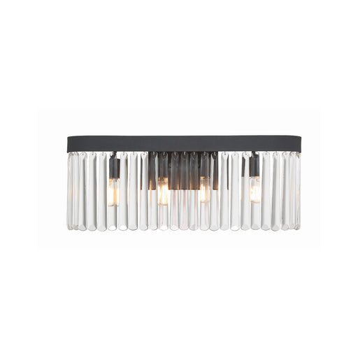 Emory 4 Light 24" Bathroom Vanity in Black Forged