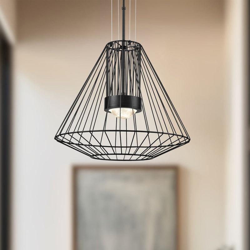 Arctic 20" Pendant in Black