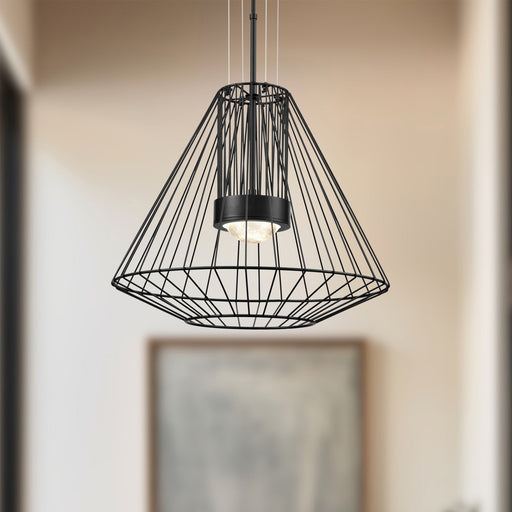 Arctic 20" Pendant in Black