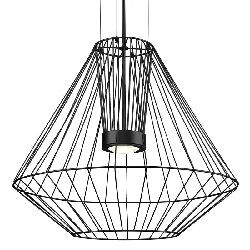 Arctic 28" Pendant in Black
