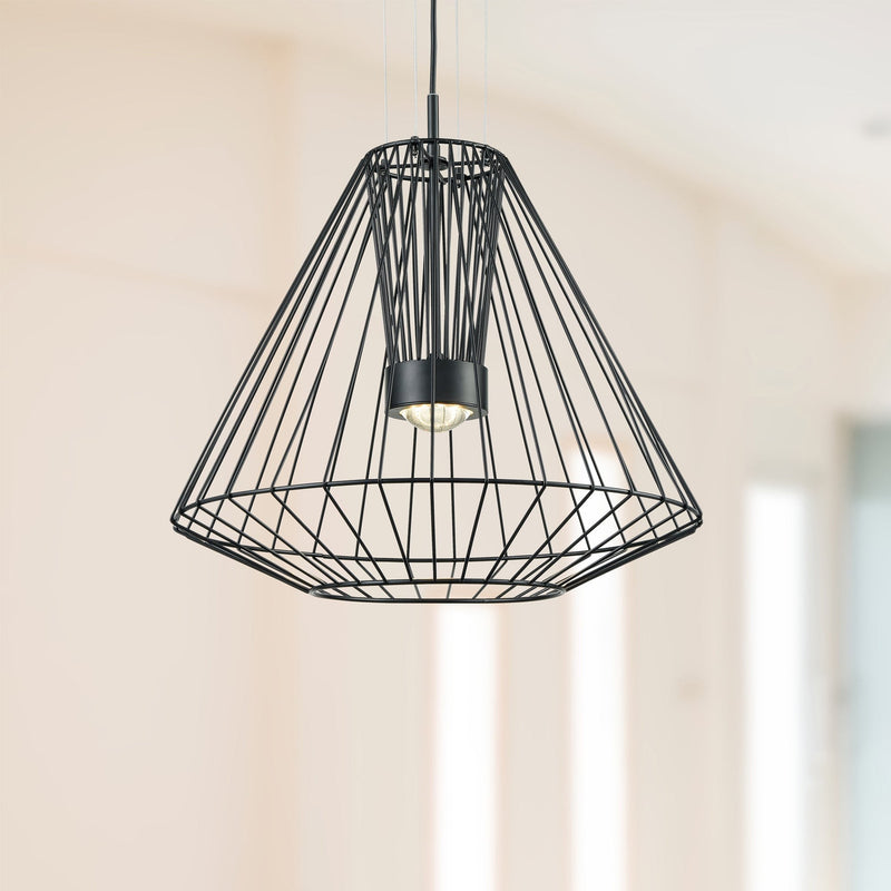 Arctic 28" Pendant in Black