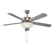 Sargeant 2-Light 52" Energy Star Ceiling Fan in Brushed Nickel